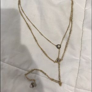 Kendra Scott gold necklace